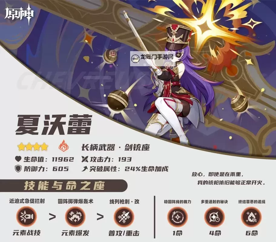 《原神》夏沃蕾武器圣遗物配队一图流攻略 夏沃蕾培养攻略图1