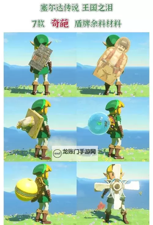 《塞尔达传说王国之泪》好用的盾牌余料组合推荐图2
