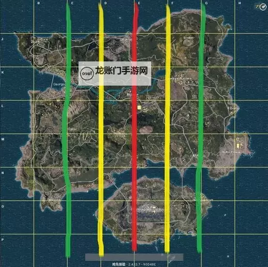 《绝地求生大逃杀》大桥中间悬崖9个跳点位置介绍图1