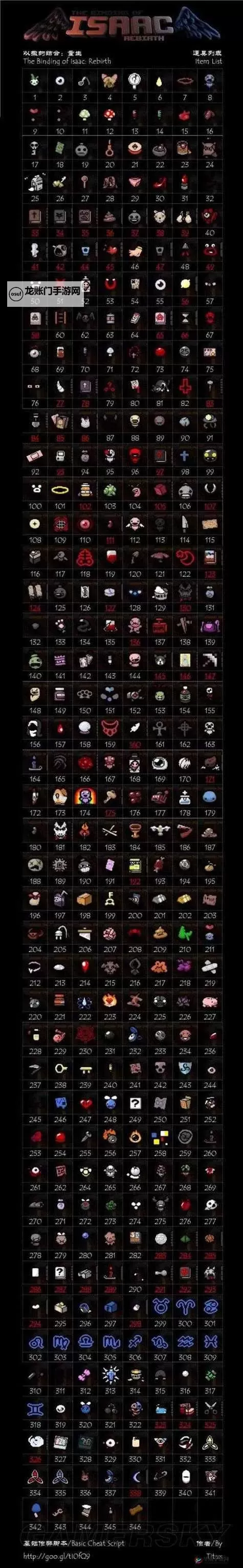 以撒的结合:重生 12星座增益效果图文解析图1