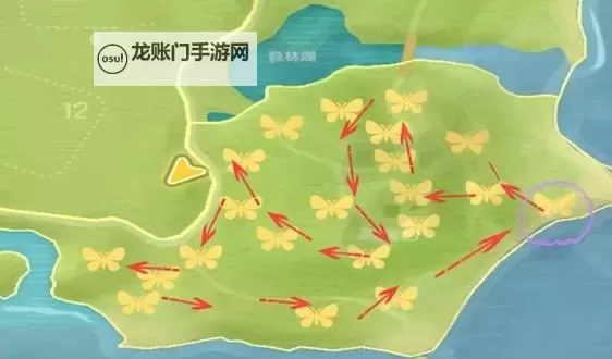 《心动小镇》金光宝石丽金龟捕捉位置说明 金光宝石丽金龟在那抓图1