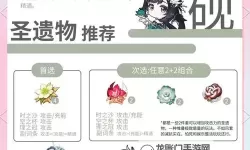 《原神》蓝砚圣遗物、武器选择与配队攻略